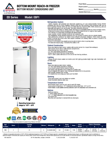 Spec Sheet
