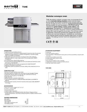 Spec Sheet