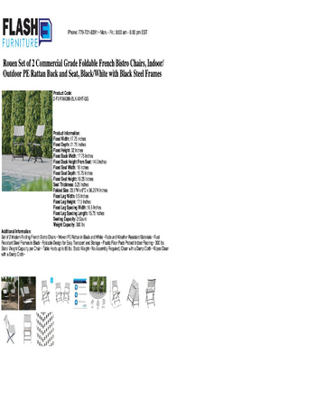 Spec Sheet