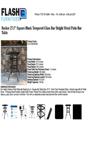 Spec Sheet