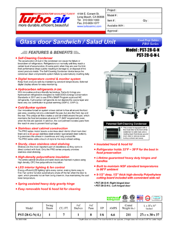 Spec Sheet