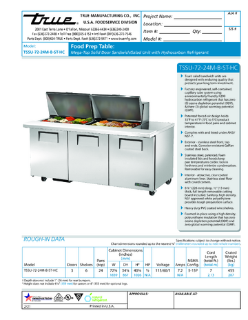 Spec Sheet