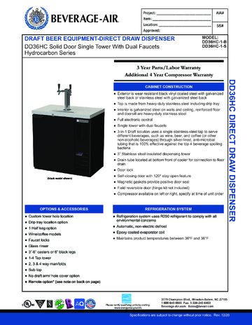 Spec Sheet