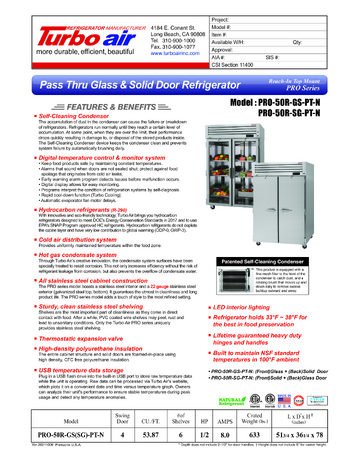 Spec Sheet