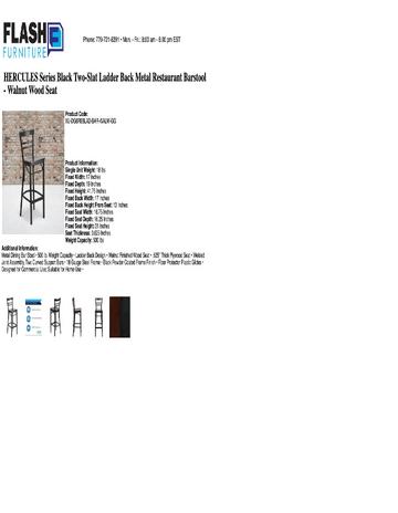 Spec Sheet