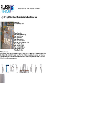 Spec Sheet