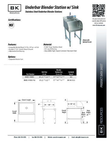 Spec Sheet