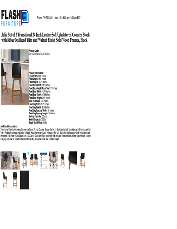 Spec Sheet