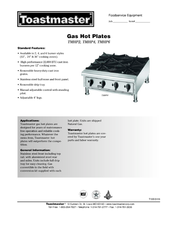 Spec Sheet