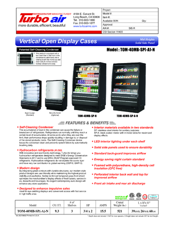 Spec Sheet