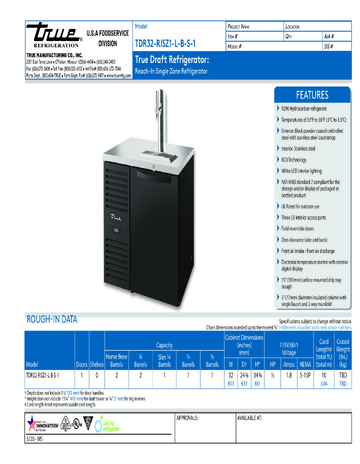 Spec Sheet