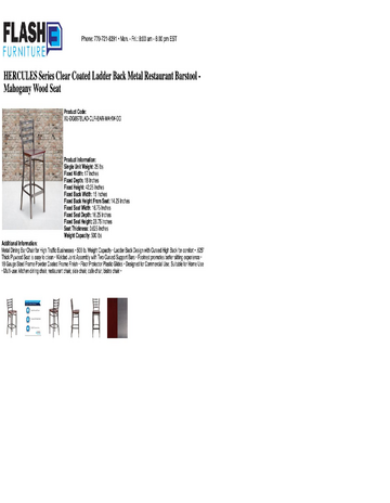 Spec Sheet
