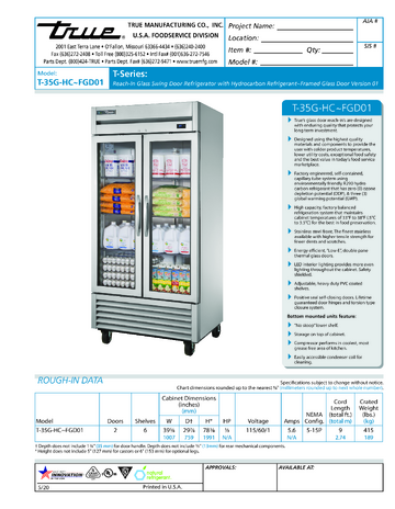Spec Sheet