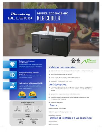 Spec Sheet