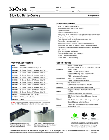 Spec Sheet