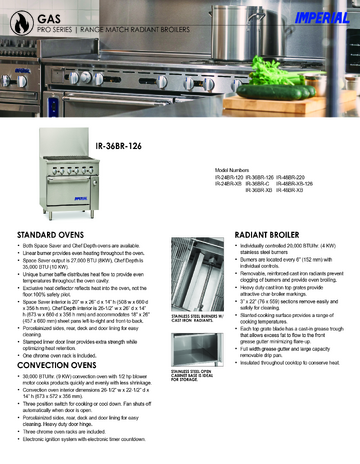 Spec Sheet