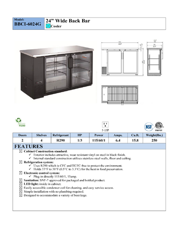 Spec Sheet