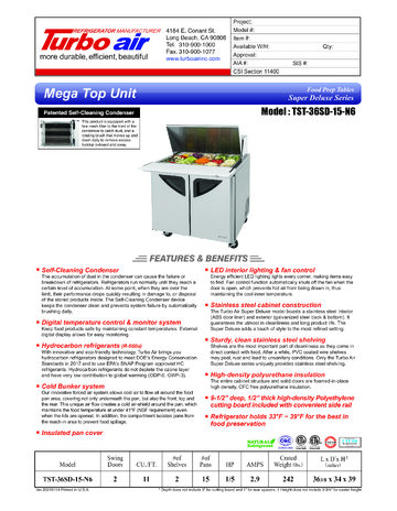 Spec Sheet