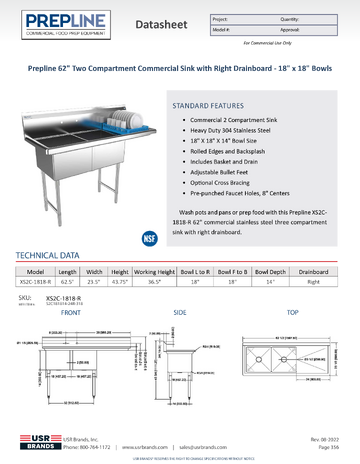 Spec Sheet