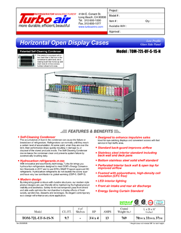 Spec Sheet