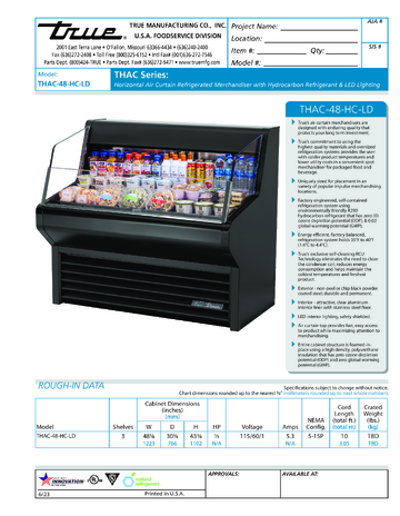 Spec Sheet