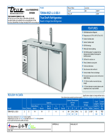 Spec Sheet