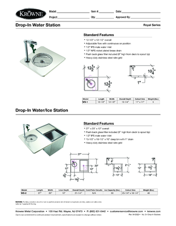 Spec Sheet