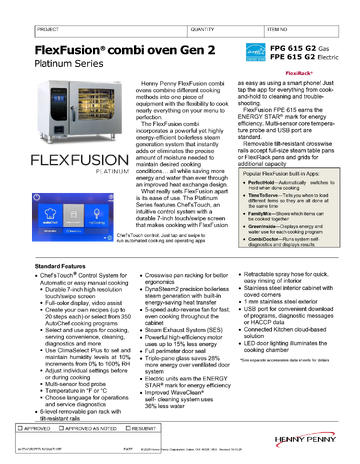 Spec Sheet