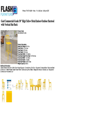 Spec Sheet