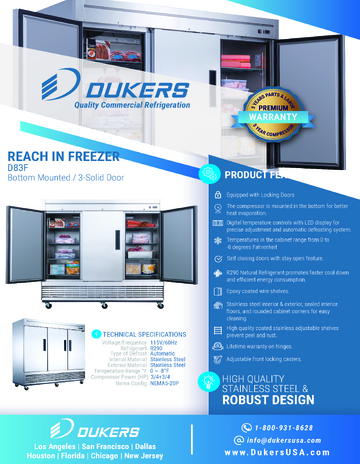 Spec Sheet
