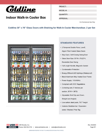 Spec Sheet