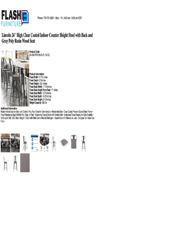 Spec Sheet