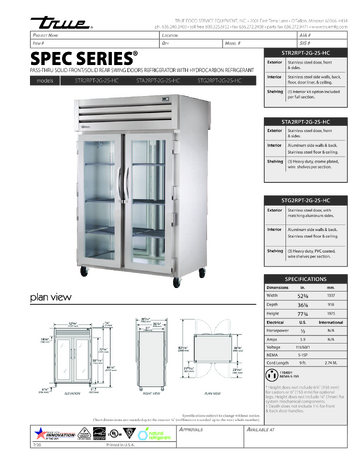 Spec Sheet