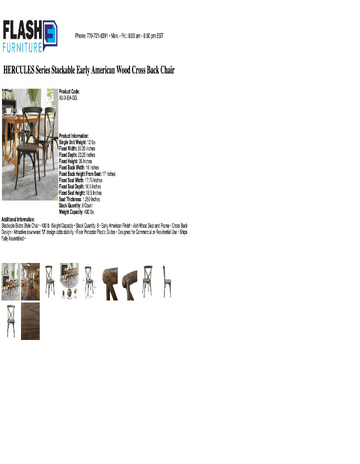 Spec Sheet