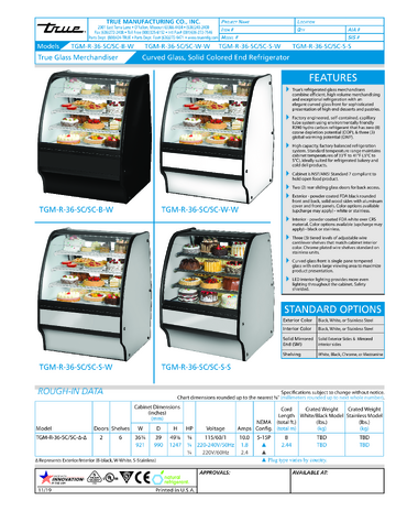 Spec Sheet