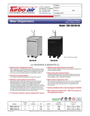 Spec Sheet