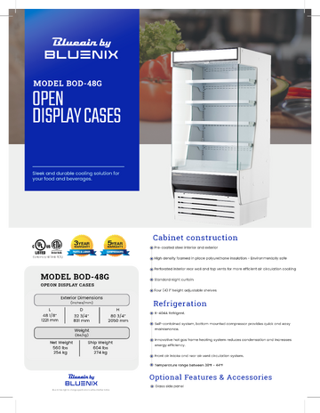 Spec Sheet