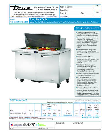 Spec Sheet