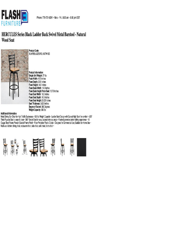 Spec Sheet