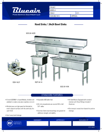 Spec Sheet