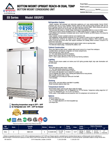 Spec Sheet