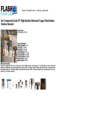 Spec Sheet