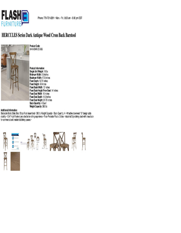 Spec Sheet