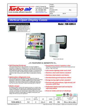 Spec Sheet