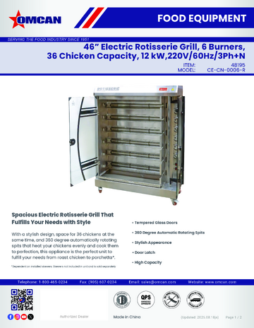 Spec Sheet