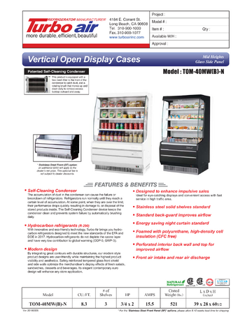 Spec Sheet