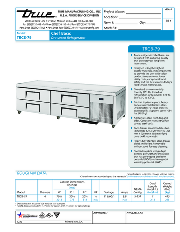Spec Sheet