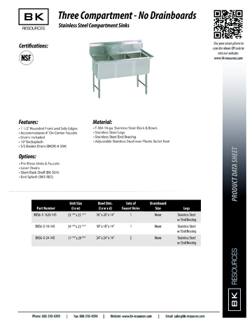 Spec Sheet