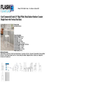 Spec Sheet