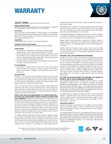 Spec Sheet